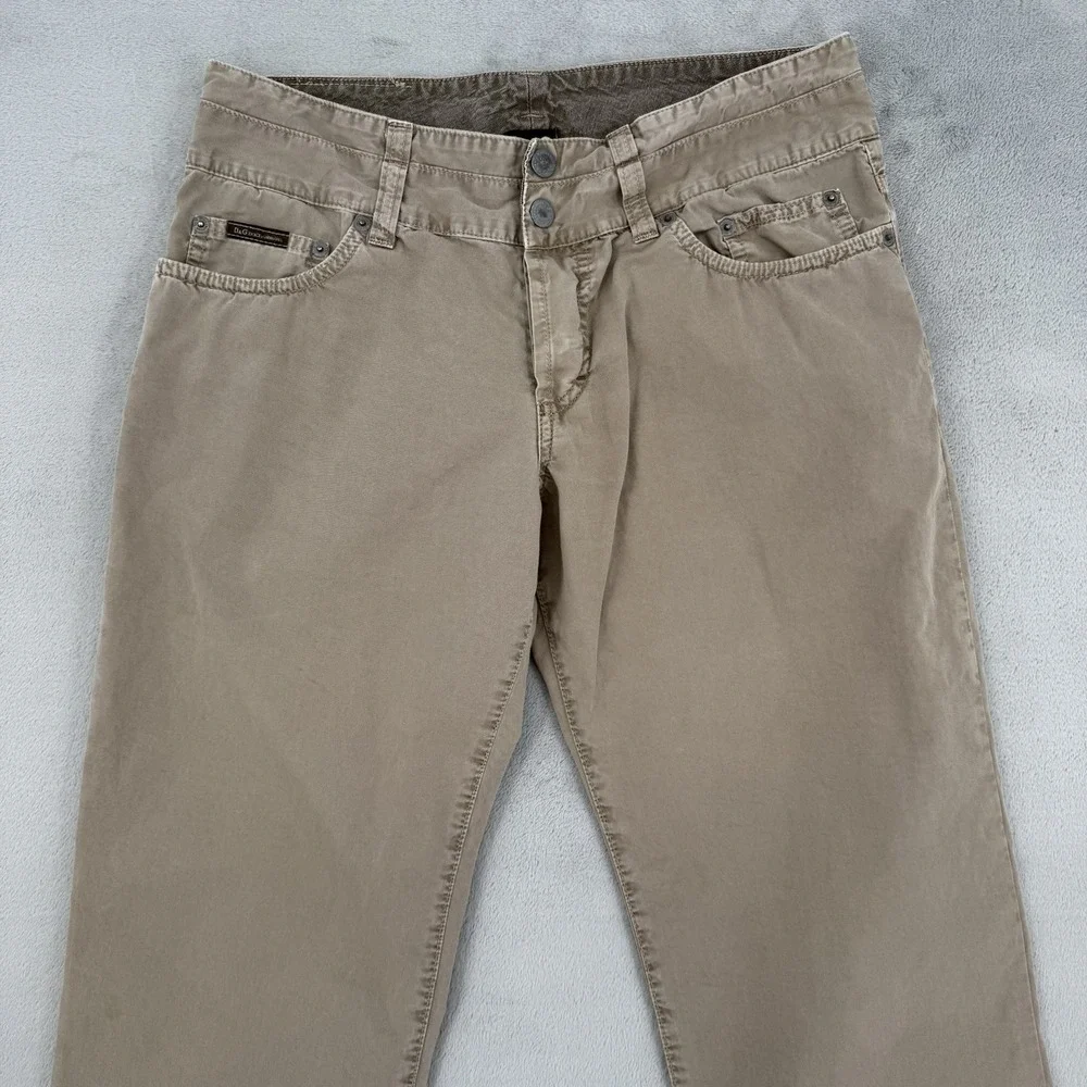 D&G Dolce & Gabbana Jeans Mens Sz 33 Ittierre Spa Button Fly Denim Vintage Italy